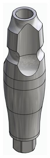 BIONIKA LG, Impression coping for closed tray, uniform, positioned