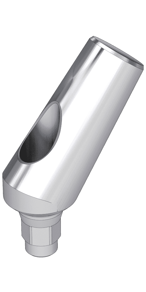 Hicon, Universal abutment, angled