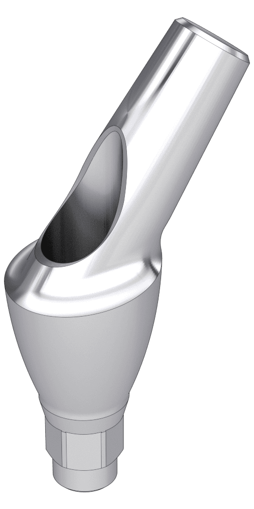 Hicon, Anatomic abutment, angled