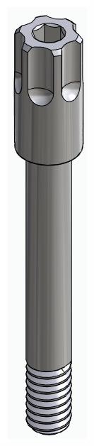 BIONIKA NO, Impression coping screw, open tray, short