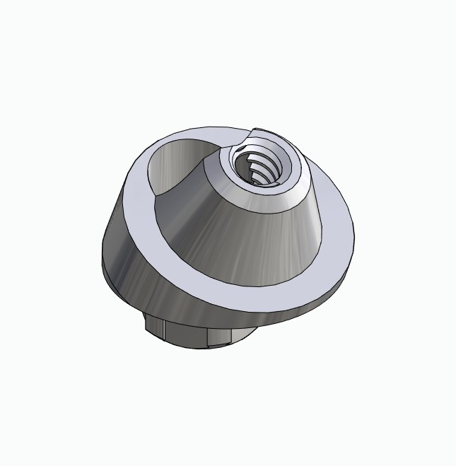 BIONIKA NO, Multi-unit abutment, angled, positioned, wide, LT2, type-A