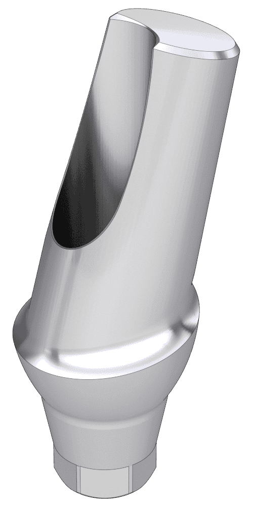 Corticon, Anatomic abutment, angled