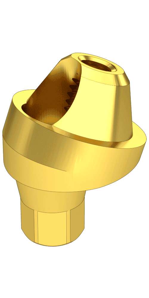 Corticon, Multi-unit abutment, screw retained, angled
