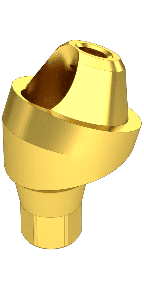 Corticon, Multi-unit abutment, screw retained, angled