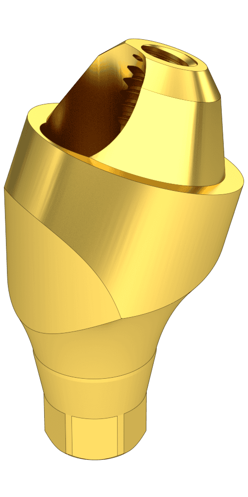 Corticon, Multi-unit abutment, screw retained, angled