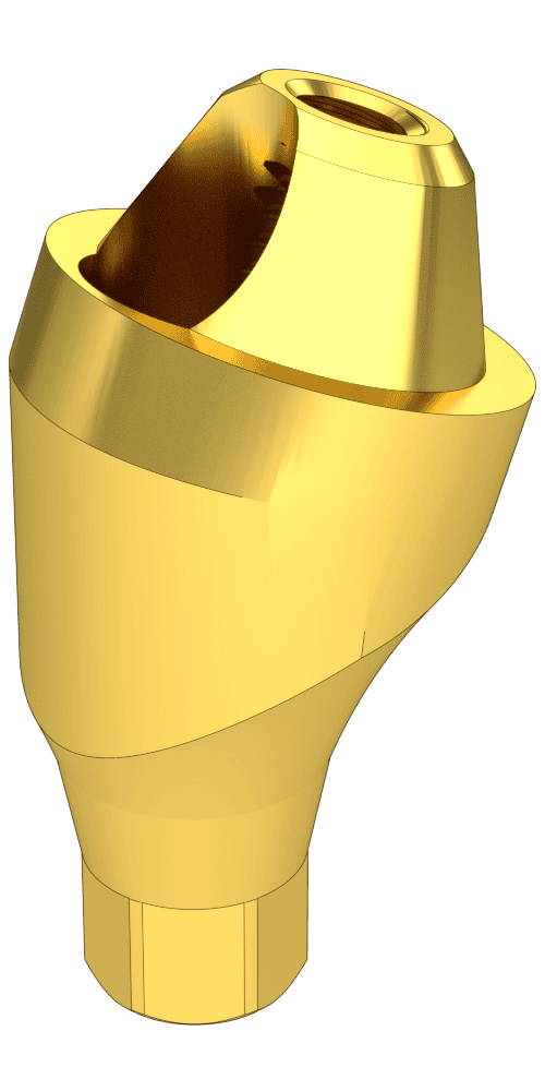 Corticon, Multi-unit abutment, screw retained, angled