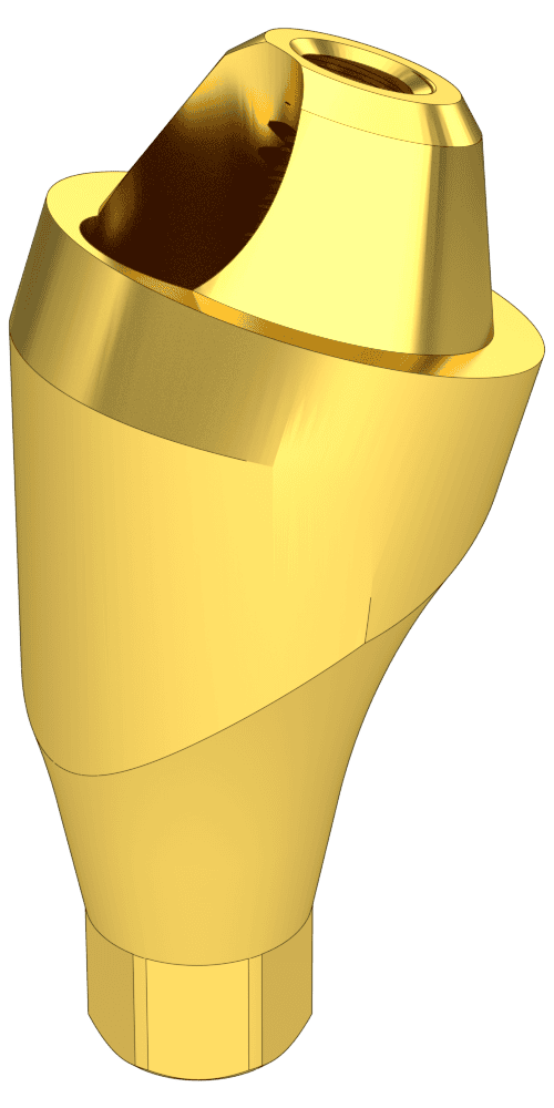 Corticon, Multi-unit abutment, screw retained, angled