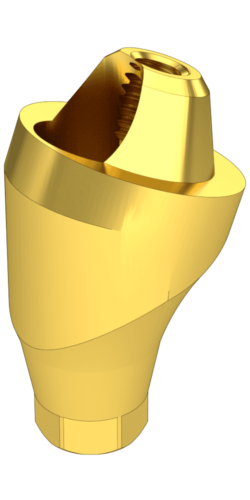 Corticon, Multi-unit abutment, screw retained, angled