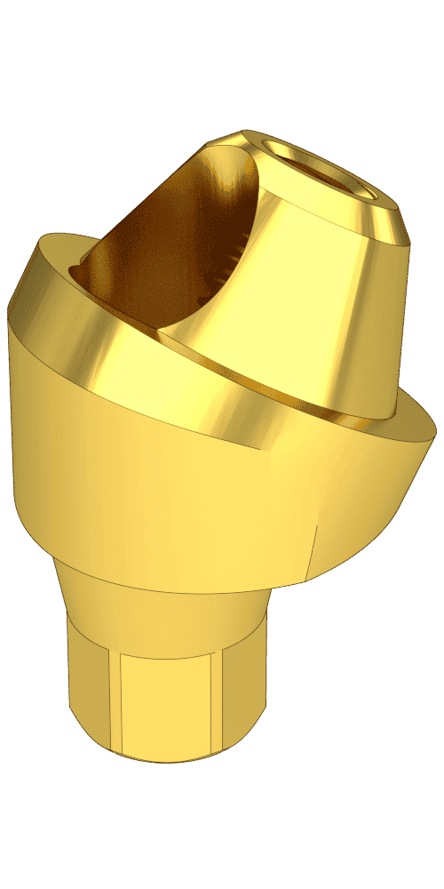 Corticon, Multi-unit abutment, screw retained, angled