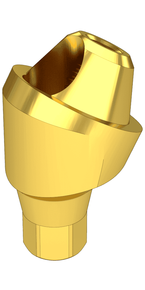 Corticon, Multi-unit abutment, screw retained, angled