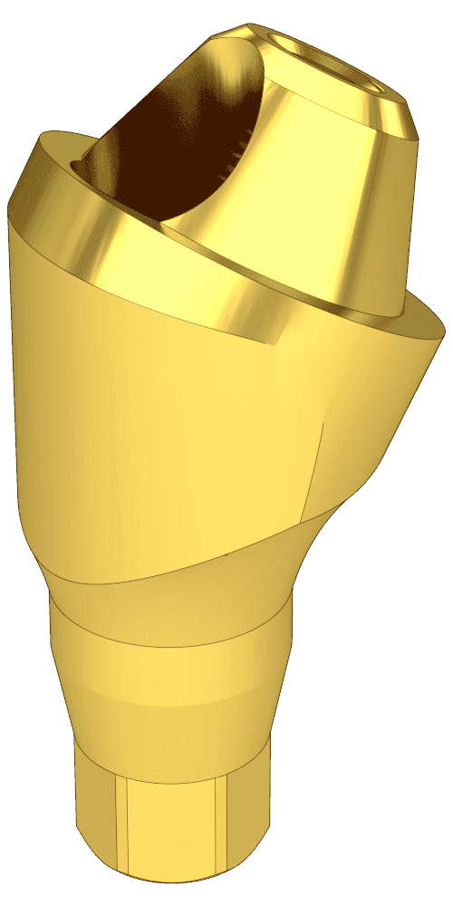 Corticon, Multi-unit abutment, screw retained, angled
