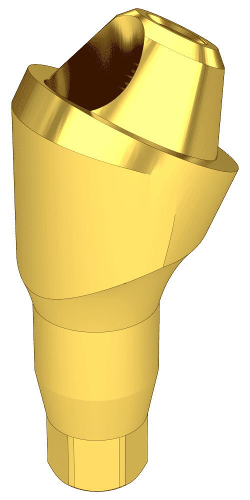 Corticon, Multi-unit abutment, screw retained, angled
