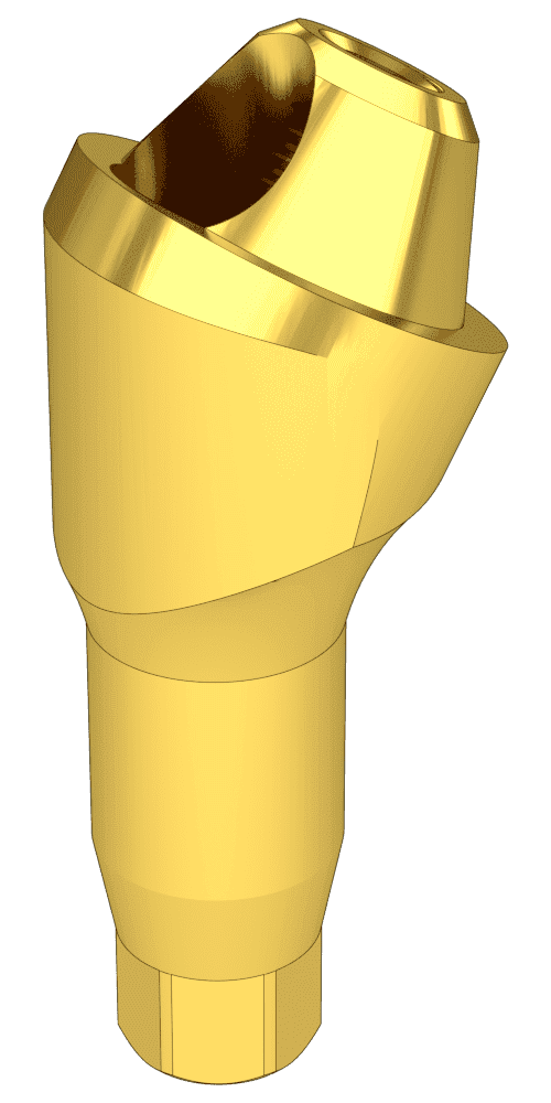 Corticon, Multi-unit abutment, screw retained, angled