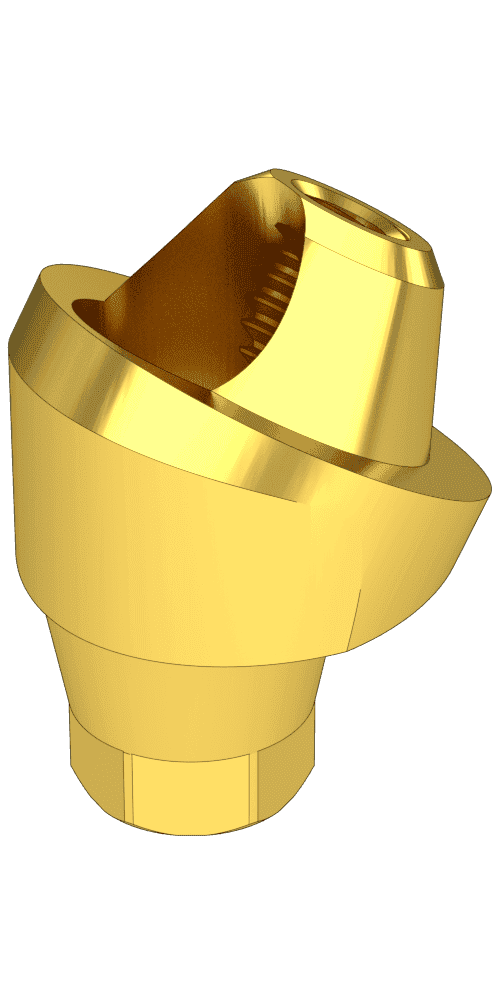 Corticon, Multi-unit abutment, screw retained, angled
