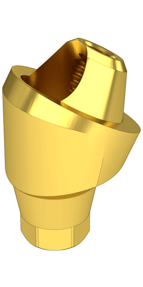 Corticon, Multi-unit abutment, screw retained, angled