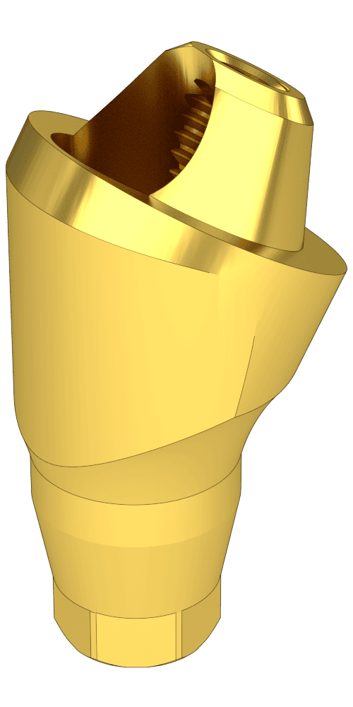 Corticon, Multi-unit abutment, screw retained, angled