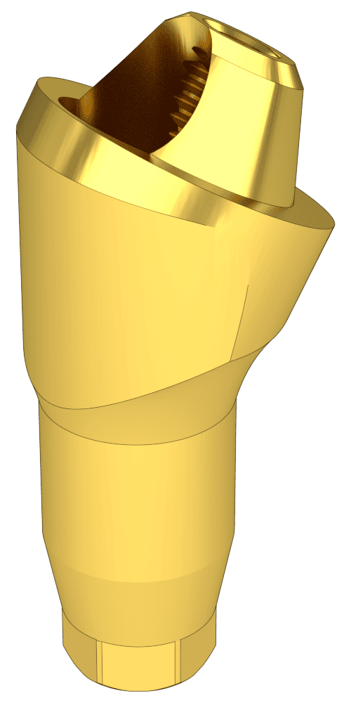 Corticon, Multi-unit abutment, screw retained, angled