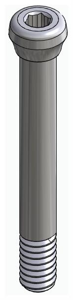 BIONIKA FP, Impression coping screw, closed tray, short
