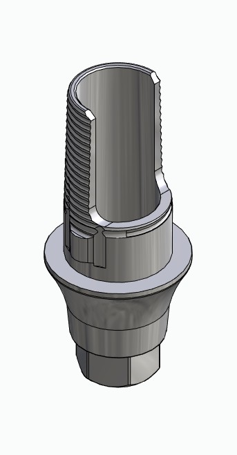 BIONIKA MG, Flexi base, implant level, positioned, type-A
