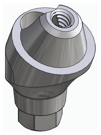 BIONIKA MG, Multi-unit abutment, angled, positioned, wide, LT2, type-B