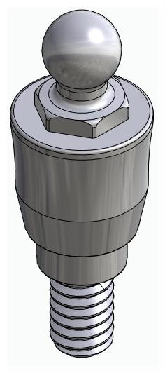 BIONIKA AE, Ball abutment, OC, normal