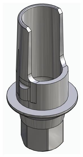 BIONIKA SGD, Flexi base, implant level, positioned, type-A