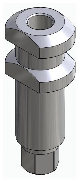BIONIKA SGD, Impression coping for open tray, uniform, positioned