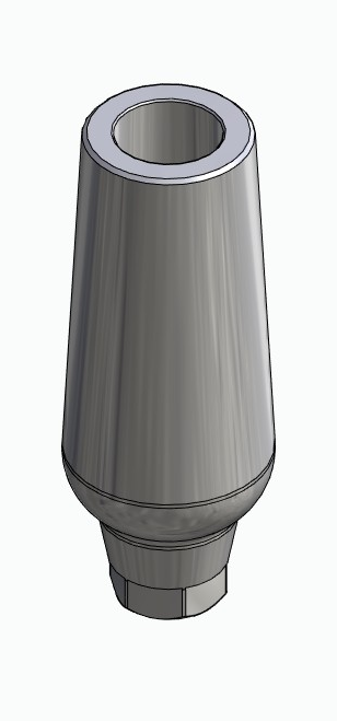 BIONIKA MO, Universal abutment, straight, positioned