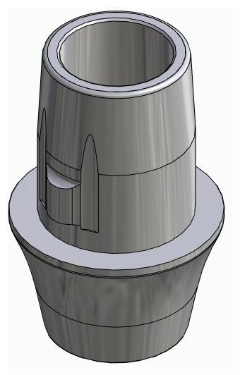 BIONIKA DENTUM, Titanium base, non-positioned