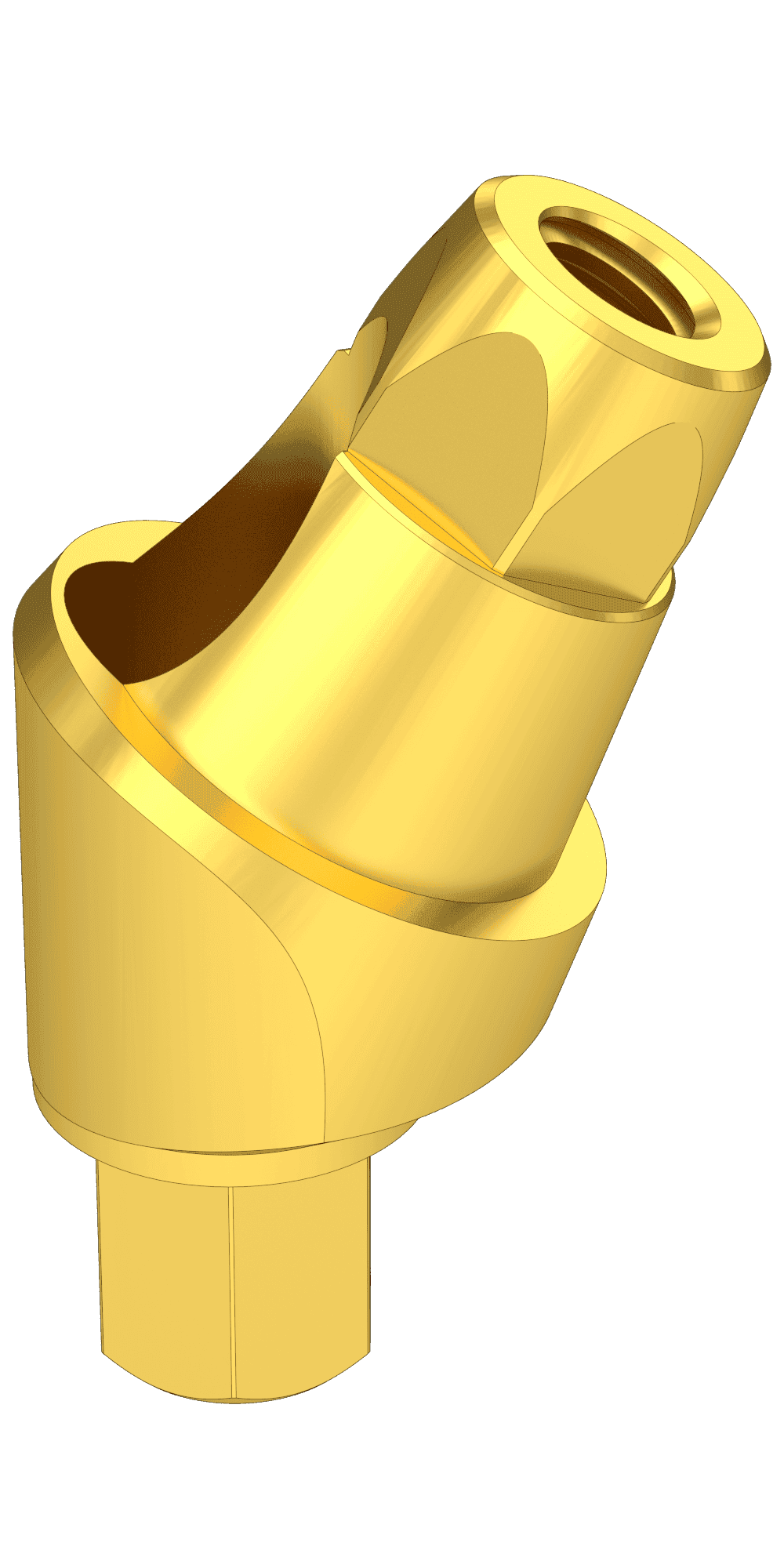 Implie, Multi-unit SR abutment, oblique, positioned