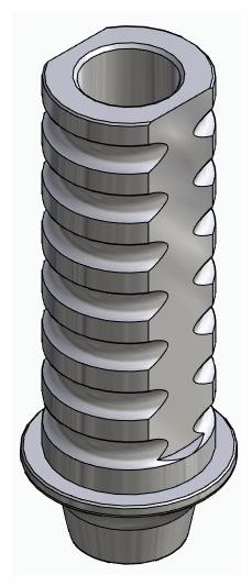 BIONIKA IMPLIE, Temporary abutment, implant level, non-positioned