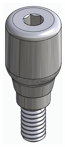 BIONIKA IMPLIE, Healing abutment, narrow