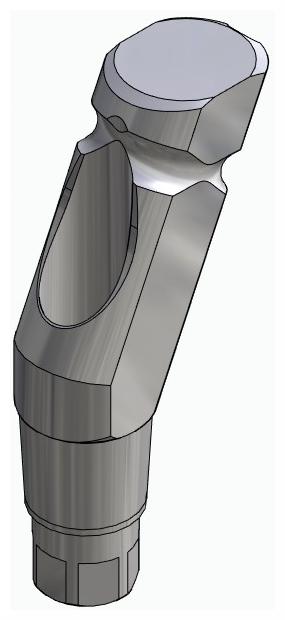 BIONIKA IMPLIE, Impression coping for closed tray, angled, type-A