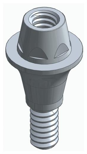 BIONIKA IMPLIE, Multi-unit abutment, straight, screwable, narrow, LT2.7