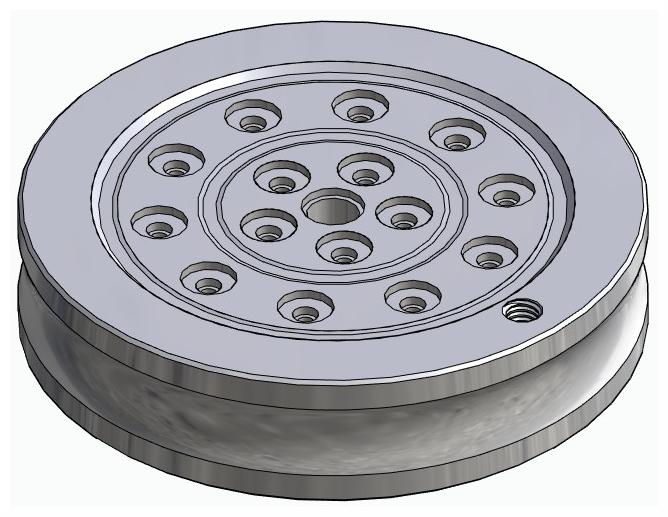 BIONIKA, Perforated plate tack holder
