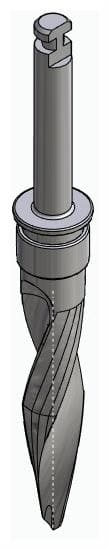 BIONIKA, Core drill, tapered, mechanical