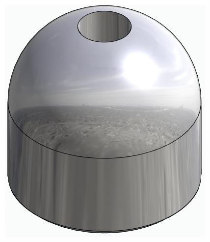 BIONIKA, Zircon cap for titan base