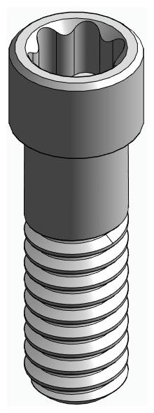 BIONIKA, Abutment screw, surgical, PCT