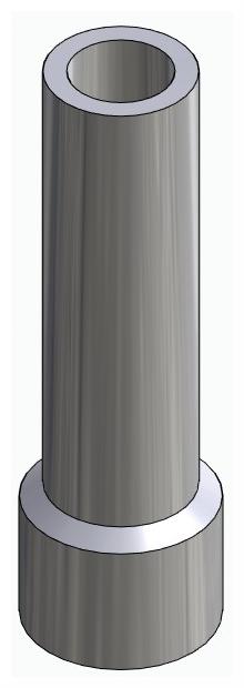 BIONIKA, Castable plastic abutment, multi-unit level, non-positioned, narrow, LT2.7