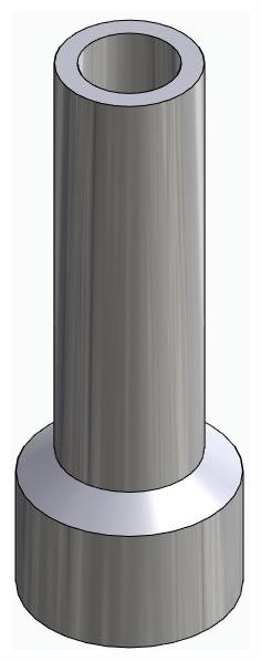 BIONIKA, Castable plastic abutment, multi-unit level, non-positioned, narrow, LT2.7