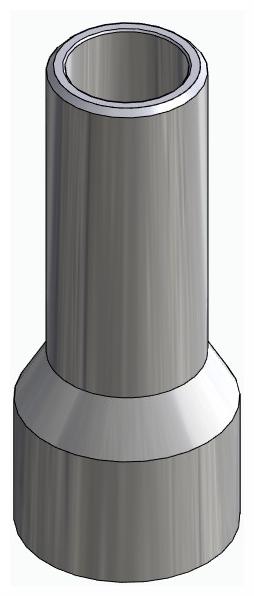 BIONIKA, Castable plastic abutment, multi-unit level, SR, non-positioned