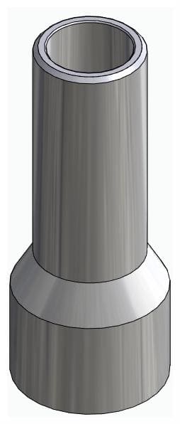 BIONIKA, Castable plastic abutment, multi-unit level, SR, non-positioned