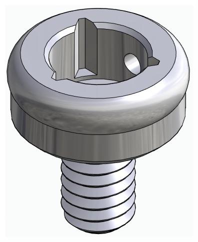 BIONIKA, Locator abutment, multi-unit level, screwable