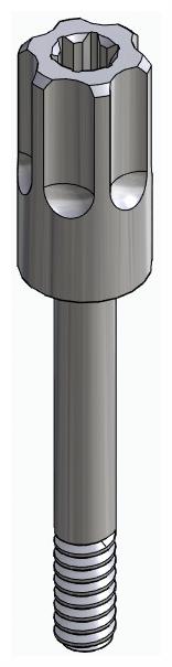 BIONIKA, Impression coping screw, open tray, multi-unit level