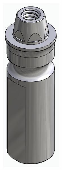 BIONIKA, Implant analog for multi-unit abutment, digital, narrow, LT2.7