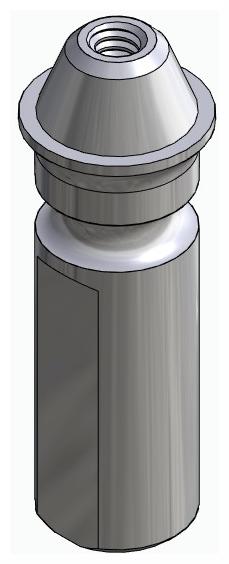 BIONIKA, Implant analog for multi-unit abutment, digital, wide, LT2