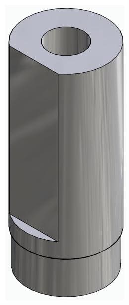 BIONIKA, Scanbody, screw-retained, multi-unit level, positioned, wide, LT2