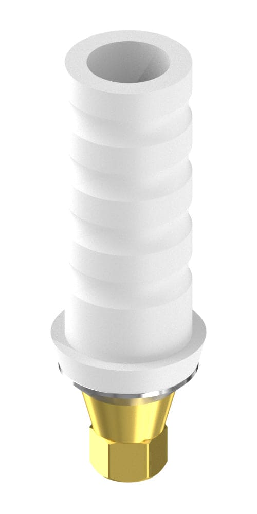 BIONIKA Cortical, Castable plastic abutment, with titan base, implant level