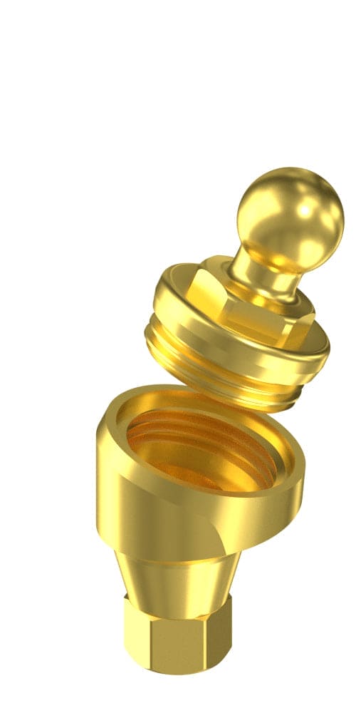 BIONIKA Cortical, Multi-Compact abutment (MC abutment), angled, with Ball head