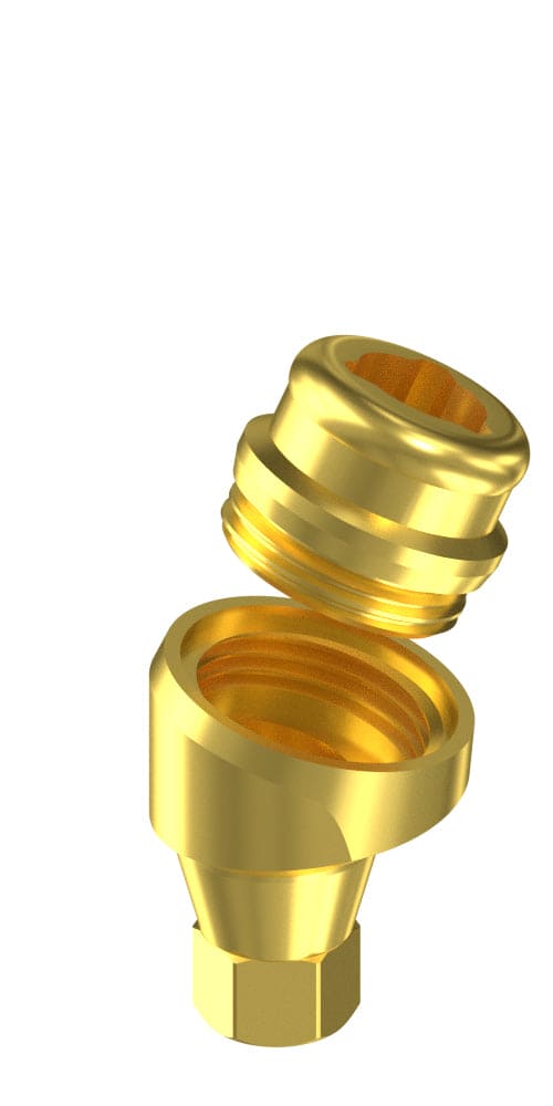 BIONIKA Cortical, Multi-Compact abutment (MC abutment), angled, with Locator head